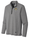 Federal Bureau of Investigation (FBI) Men's Transition Quarter Zip  Light Gray government employee uniform shirt