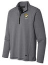 Federal Bureau of Investigation (FBI) Men's Transition Quarter Zip  Slate Gray government employee uniform shirt