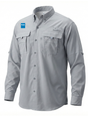 Food and Drug Administration (FDA) Men's Columbia Bahama™ II Button Up Long-Sleeve  Cool Grey government employee uniform shirt