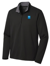 Food and Drug Administration (FDA) Men's Dri Fit 1/4 Zip  Black government employee uniform shirt