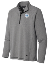 Federal Law Enforcement Training Centers (FLETC) Men's Transition Quarter Zip  Light Gray government employee uniform shirt