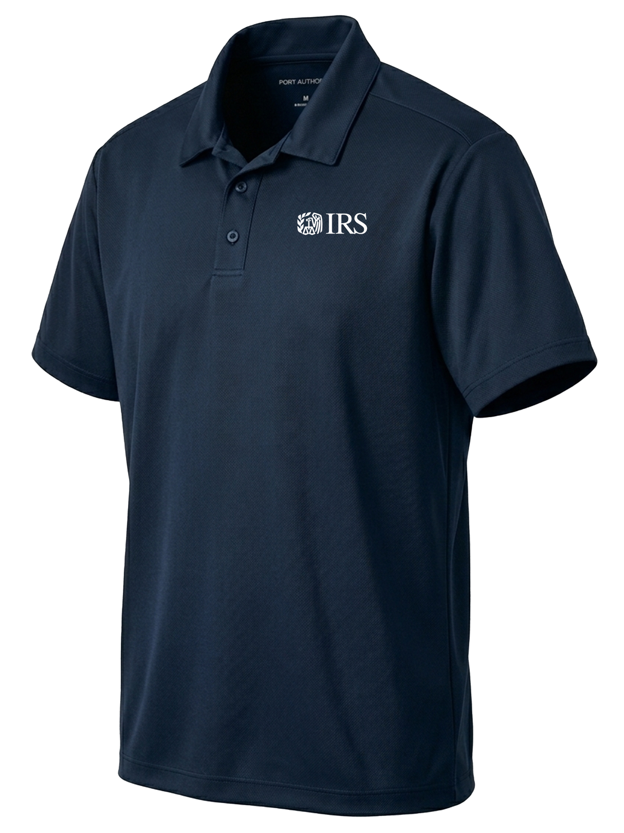 Internal Revenue Service (IRS) Men's Dri Fit Polo  Navy Blue government employee uniform shirt