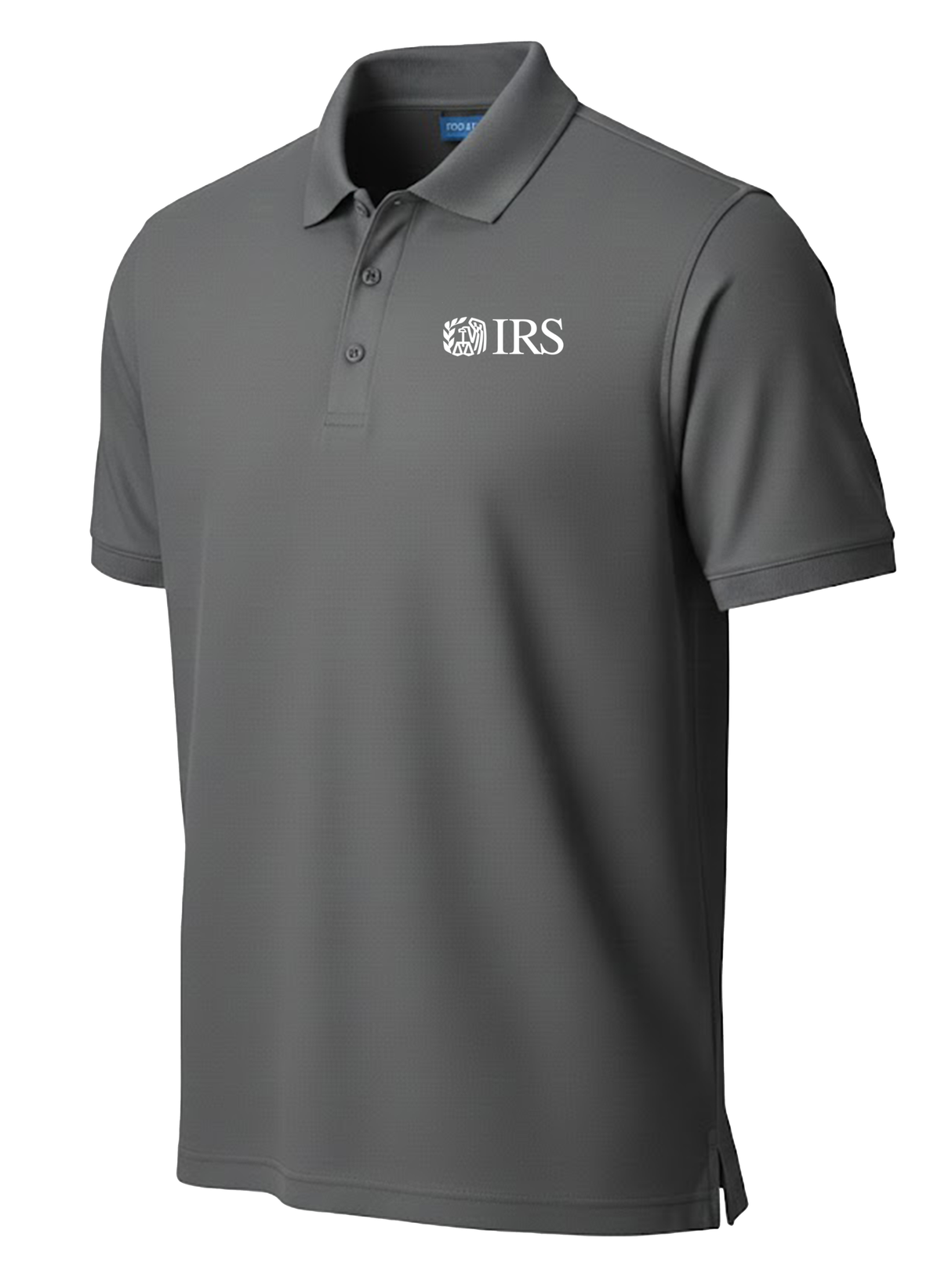 Internal Revenue Service (IRS) Men's Polo  Slate Gray government employee uniform shirt