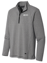 Internal Revenue Service (IRS) Men's Transition Quarter Zip  Light Gray government employee uniform shirt