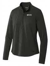 Internal Revenue Service (IRS) Women's Motion 1/4 Zip  Black government employee uniform shirt