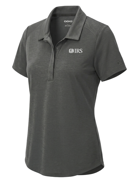 Internal Revenue Service (IRS) Women's Polo Slate Gray government employee uniform shirt