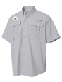 National Transportation Safety Board (NTSB) Men's Columbia Bahama™ II Button Up Short Sleeve  Cool Grey government employee uniform shirt
