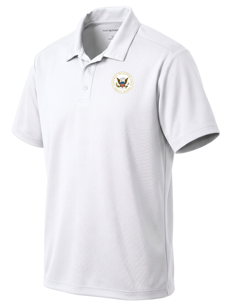 National Transportation Safety Board (NTSB) Men's Dri Fit Polo  White government employee uniform shirt