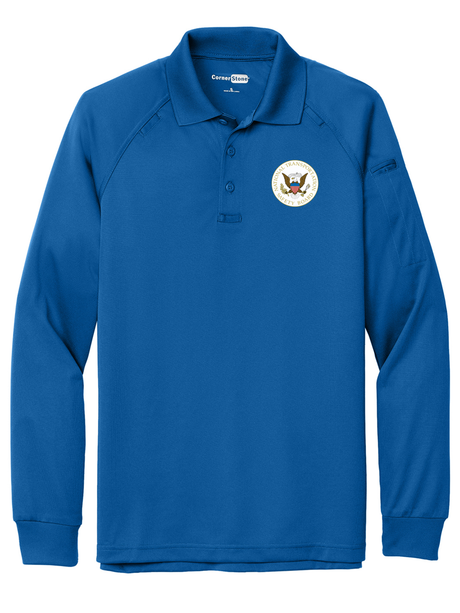 NTSB Men's Tactical Long Sleeve Polo