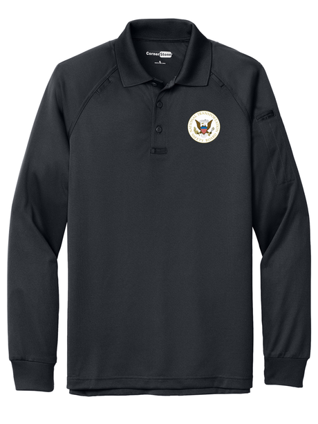 NTSB Men's Tactical Long Sleeve Polo
