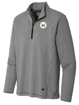 National Transportation Safety Board (NTSB) Men's Transition Quarter Zip  Light Gray government employee uniform shirt