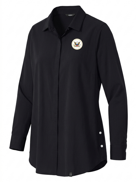 National Transportation Safety Board (NTSB) Women's Commuter Shirt  Black government employee uniform shirt