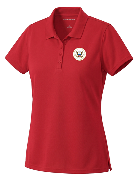 National Transportation Safety Board (NTSB) Women's Dri Fit Polo  Red government employee uniform shirt