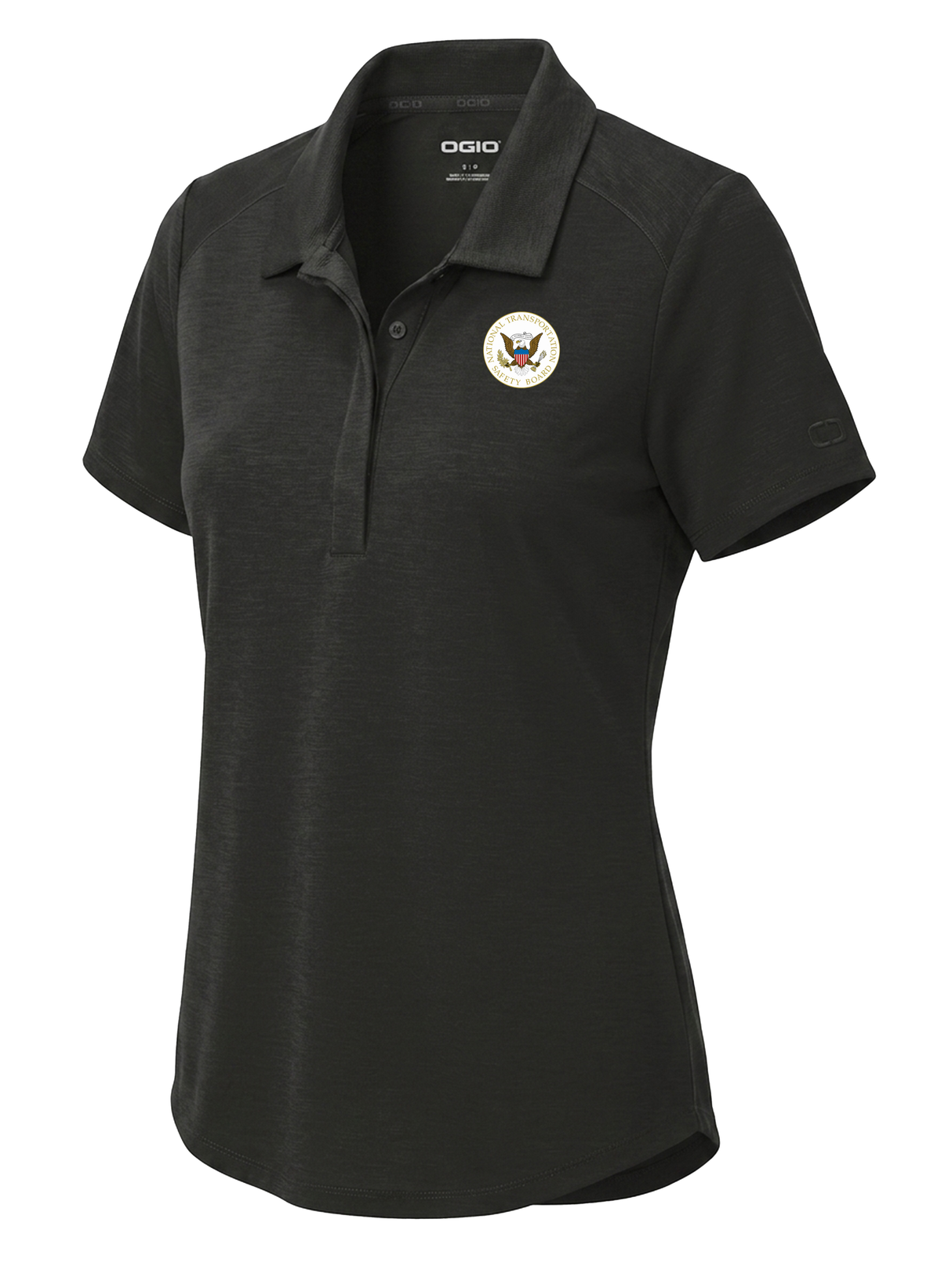 National Transportation Safety Board (NTSB) Women's Polo Black government employee uniform shirt