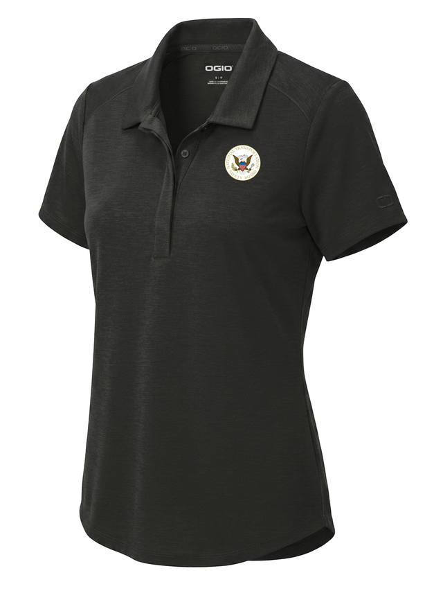 National Transportation Safety Board (NTSB) Women's Polo Black government employee uniform shirt