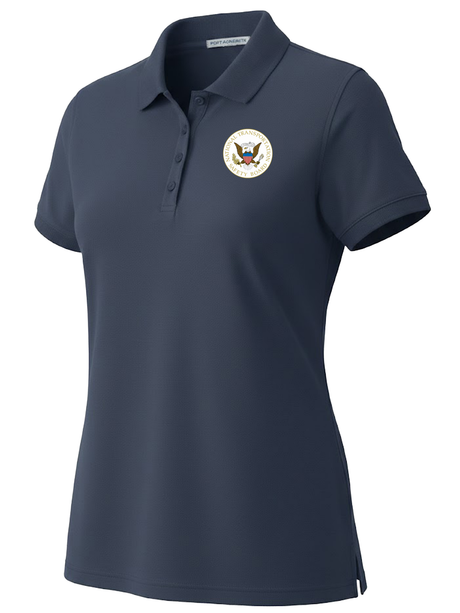 National Transportation Safety Board (NTSB) Women's Polo  Navy Blue government employee uniform shirt