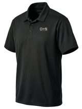 Office of Health Security (OHS) Men's Dri Fit Polo  Black government employee uniform shirt