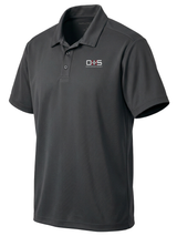 Office of Health Security (OHS) Men's Dri Fit Polo  Slate Gray government employee uniform shirt