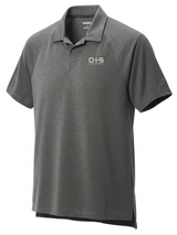 Office of Health Security (OHS) Men's Polo  Slate Gray government employee uniform shirt