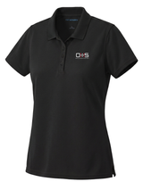 Office of Health Security (OHS) Women's Dri Fit Polo  Black government employee uniform shirt