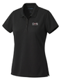 Office of Health Security (OHS) Women's Dri Fit Polo  Black government employee uniform shirt