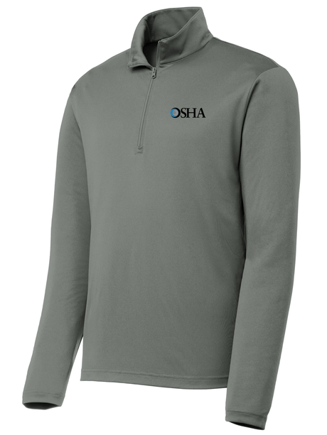 OSHA Men's Lightweight Dri Fit 1/4 Zip