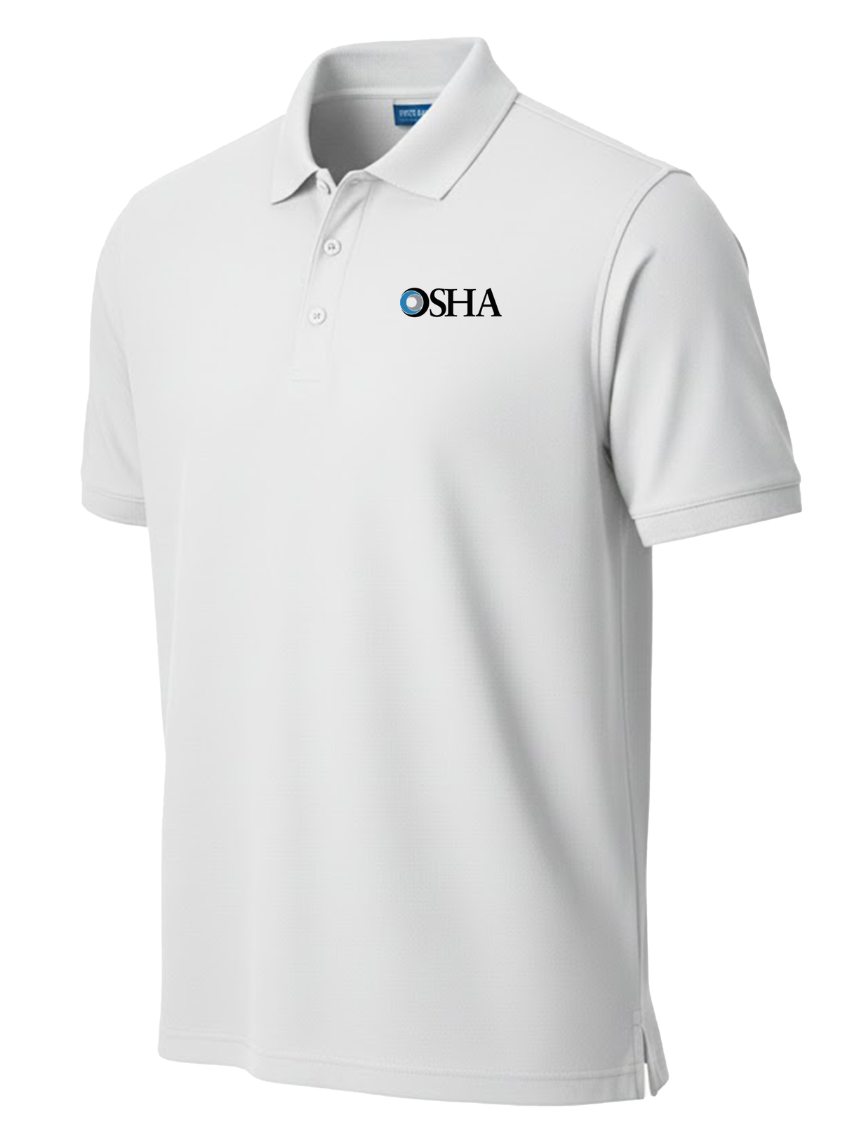 Occupational Safety and Health Administration (OSHA) Men's Polo  White government employee uniform shirt