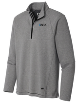 Occupational Safety and Health Administration (OSHA) Men's Transition Quarter Zip  Light Gray government employee uniform shirt