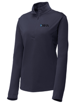 Occupational Safety and Health Administration (OSHA) Women's Lightweight Dri Fit 1/4 Zip  Navy Blue government employee uniform shirt