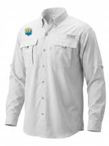 Bureau of Reclamation (USBR) Men's Columbia Bahama™ II Button Up Long-Sleeve  White government employee uniform shirt