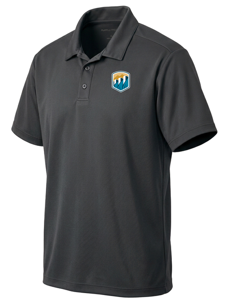 Bureau of Reclamation (USBR) Men's Dri Fit Polo  Slate Gray government employee uniform shirt