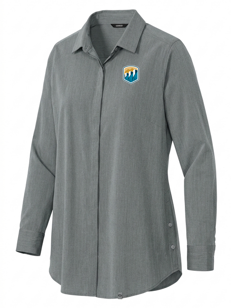 Bureau of Reclamation (USBR) Women's Commuter Shirt  Slate Gray government employee uniform shirt