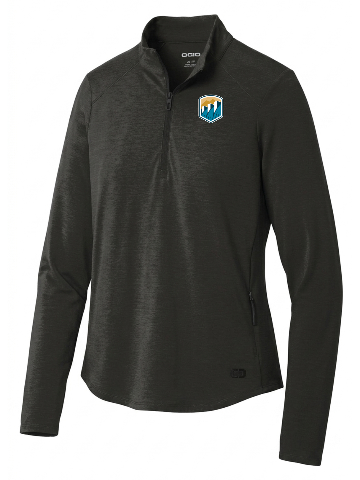 Bureau of Reclamation (USBR) Women's Motion 1/4 Zip  Black government employee uniform shirt