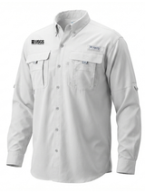 U.S. Geological Survey (USGS) Men's Columbia Bahama™ II Button Up Long-Sleeve  White government employee uniform shirt