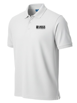U.S. Geological Survey (USGS) Men's Polo  White government employee uniform shirt