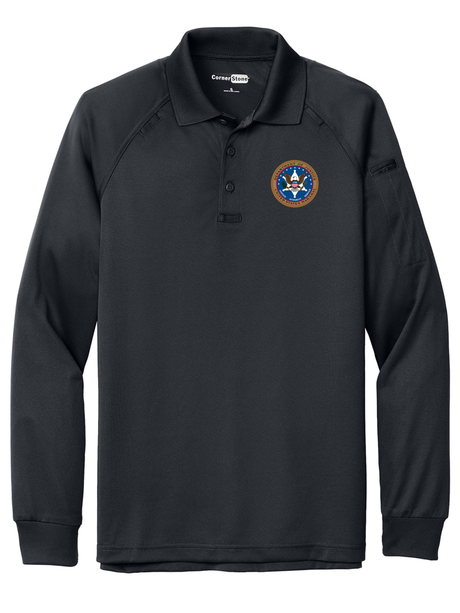 USMS Men's Tactical Long Sleeve Polo