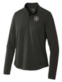 U.S. Marshals Service (USMS) Women's Motion 1/4 Zip  Black government employee uniform shirt