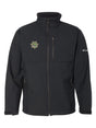 Florida Department of Juvenile Justice (DJJ) Men's Ascender Soft Shell Full-Zip Jacket Black government employee uniform shirt