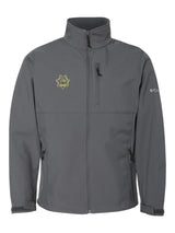 Florida Department of Juvenile Justice (DJJ) Men's Ascender Soft Shell Full-Zip Jacket Dark Gray government employee uniform shirt