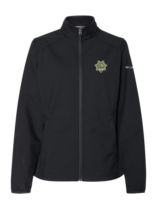 Florida Department of Juvenile Justice (DJJ) Women's Kruser Soft Shell Jacket Black government employee uniform shirt