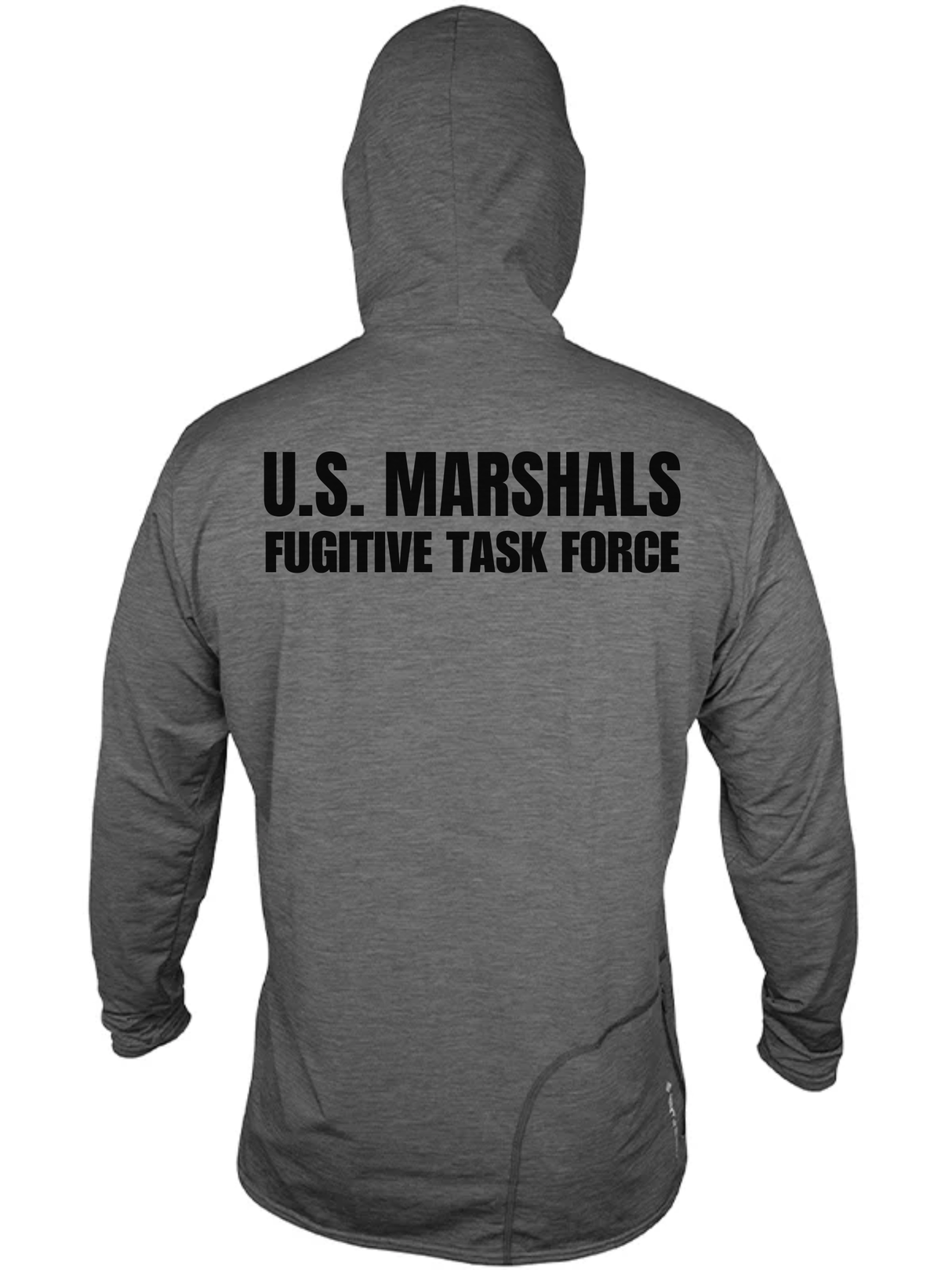 Gray US Marshals Service USMS Fugitive Task Force TLF Pluma Knit Hoodie