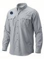 Countering Weapons of Mass Destruction Office (CWMD) Men's Columbia Bahama™ II Button Up Long-Sleeve  Cool Grey government employee uniform shirt