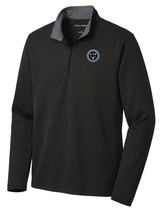 Countering Weapons of Mass Destruction Office (CWMD) Men's Dri Fit 1/4 Zip  Black government employee uniform shirt