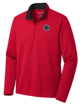 Countering Weapons of Mass Destruction Office (CWMD) Men's Dri Fit 1/4 Zip  Red government employee uniform shirt
