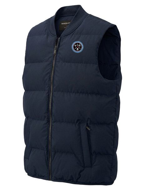 Countering Weapons of Mass Destruction Office (CWMD) Men's Puffer Vest  Navy Blue government employee uniform shirt