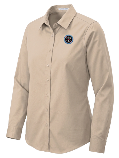 Countering Weapons of Mass Destruction Office (CWMD) Women's Button Up  Khaki government employee uniform shirt