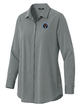 Countering Weapons of Mass Destruction Office (CWMD) Women's Commuter Shirt  Slate Gray government employee uniform shirt