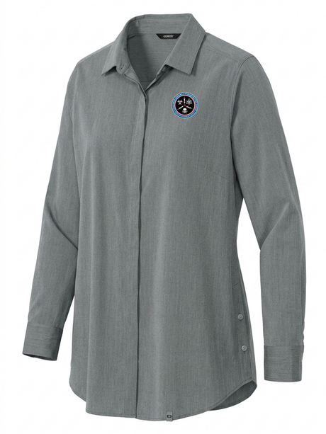 Countering Weapons of Mass Destruction Office (CWMD) Women's Commuter Shirt  Slate Gray government employee uniform shirt