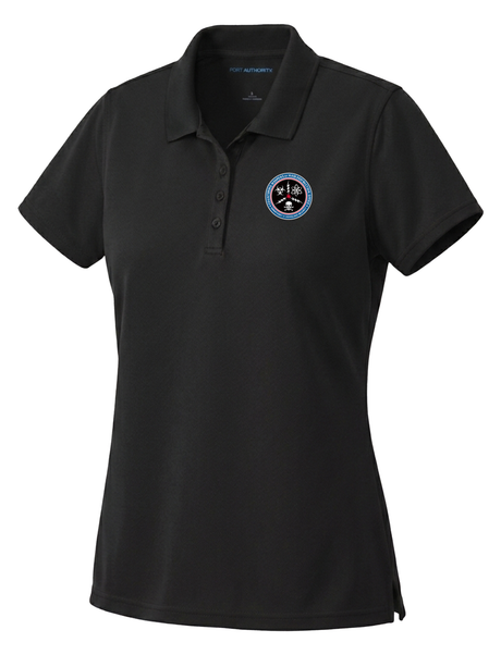 Countering Weapons of Mass Destruction Office (CWMD) Women's Dri Fit Polo  Black government employee uniform shirt
