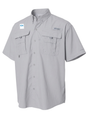 Food and Drug Administration (FDA) Men's Columbia Bahama™ II Button Up Short Sleeve  Cool Grey government employee uniform shirt
